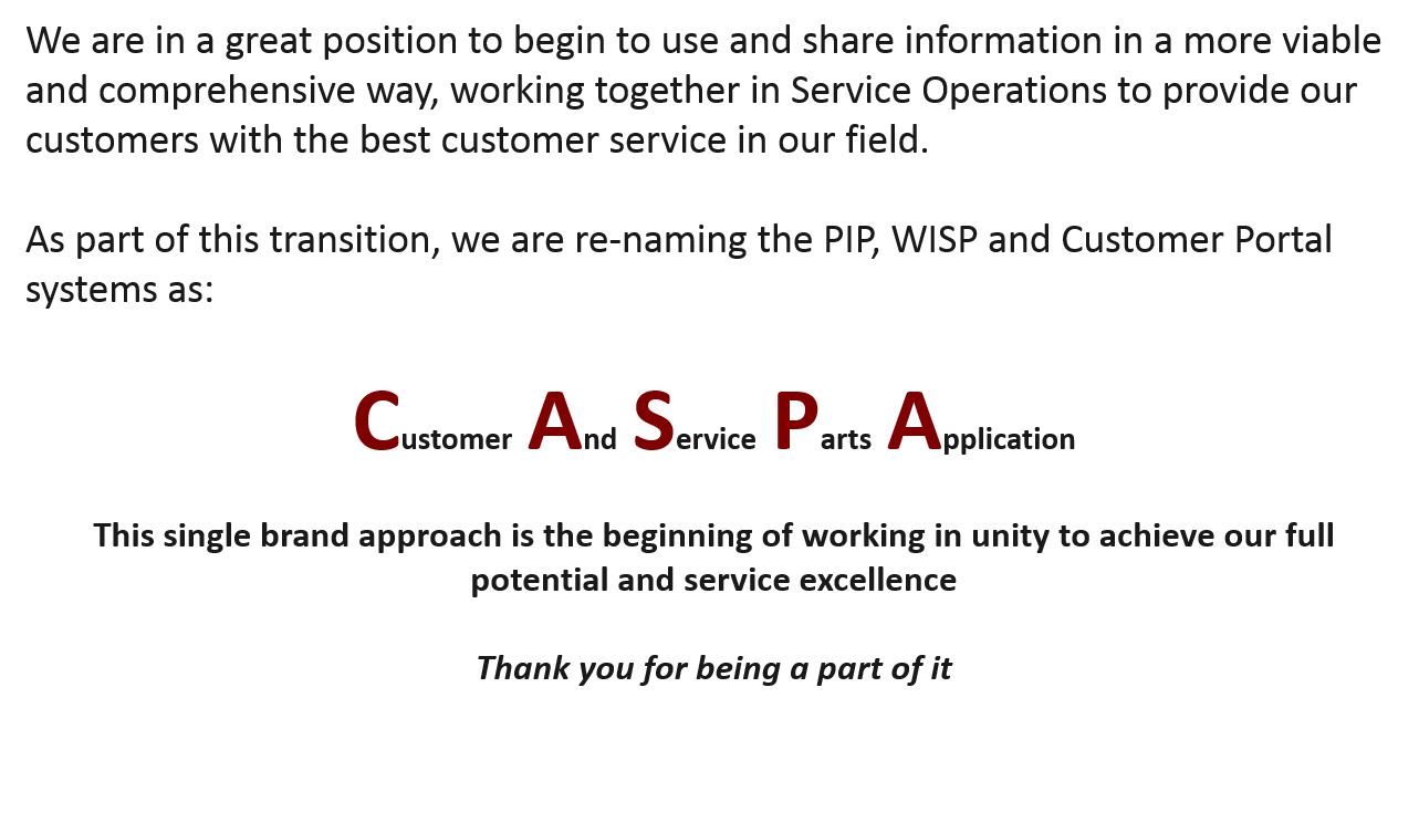 Should you have any issues please contact the Business Improvement Team ...
